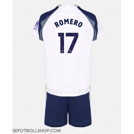 Billiga Tottenham Hotspur Cristian Romero #17 Barnkläder Hemma fotbollskläder till baby 2025-26 Kortärmad (+ Korta byxor)